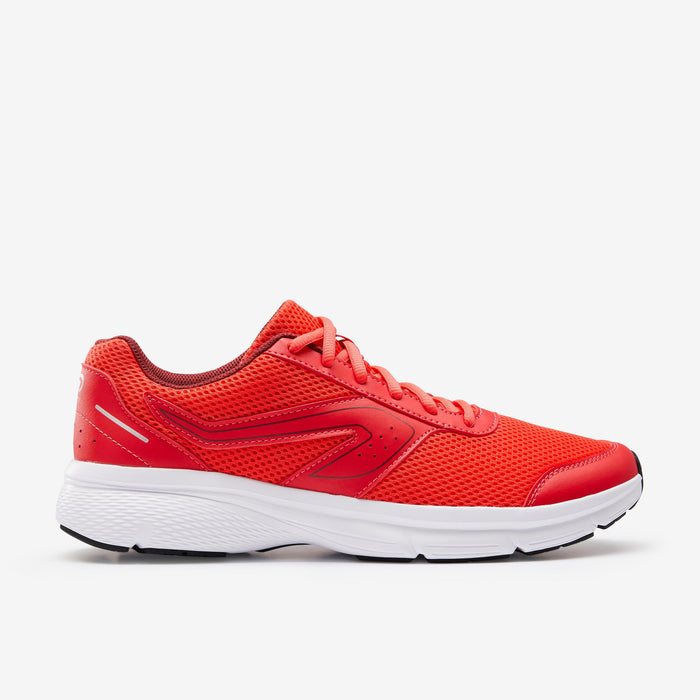 Chaussures de Running Homme Kalenji Run Cushion – Baskets de Jogging Respirantes et Confortables – Rouge